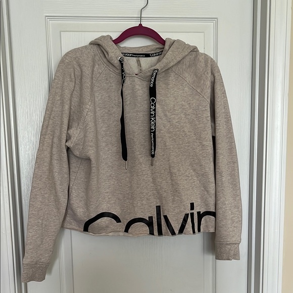 Calvin Klein Tops - Calvin Klein Women's Gray Hoodie